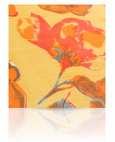 Палантин Женский S-BIG.FLOWER/AMBER